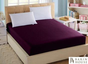 купити Простирадло BOSTON Jefferson Dark Plum 135017