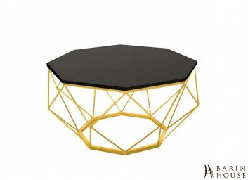 купити Стіл журнальний Перфект чорне золото 243181