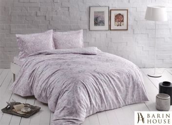 Купить Двоспальний євро комплект TAC Castillo Lilac Сатин 165306