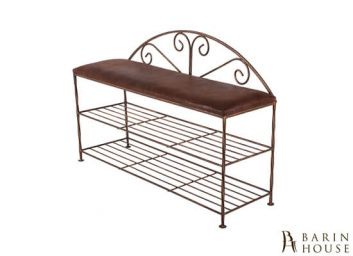 Купить Кованая банкетка-пуфик Тип-Топ 147621