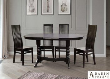 Купить Стол обеденный Говерла-2 венге/шоколад 270577