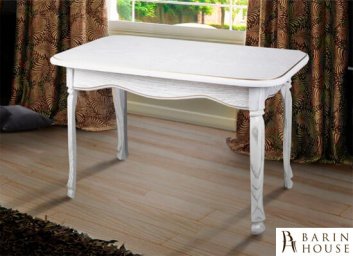 купити Стіл обідній Гаїті білий/патина золота 188878