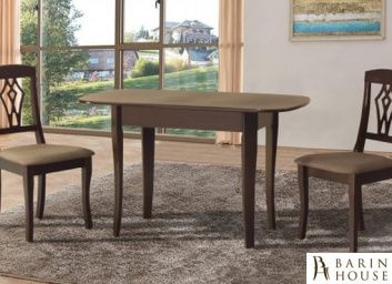 Купить Стол обеденный Даллас (темный орех) 144880