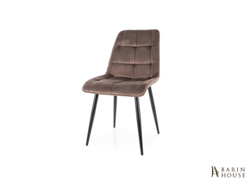 купити Стул Chic Velvet черный каркас/капучино 336585