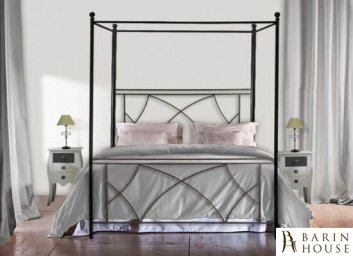 купити Ліжко металева з балдахіном Готьє 217360