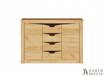 Купить Комод Либерти 140 (дуб крафт золотой) 238636