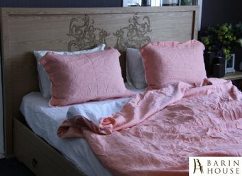 Комплект постельного белья "Coral Washed linen " (лен) 141654 barin.ua Комплект постельного белья "Coral Washed linen " (лен)