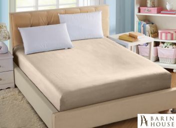 Купить Простынь BOSTON Jefferson Sateen Beige 134734