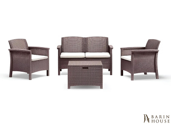 Купить Набор садовой мебели BICA Venezia 2 серо-бежевый 327800