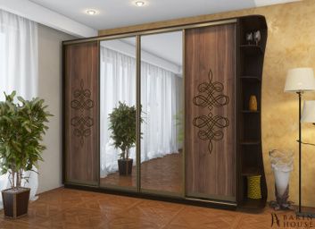 Купить Шкаф-купе четырехдверный 152206