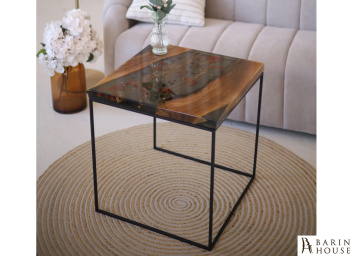 Купить Журнальный стол Palmarius квадратные цветы №1 335302