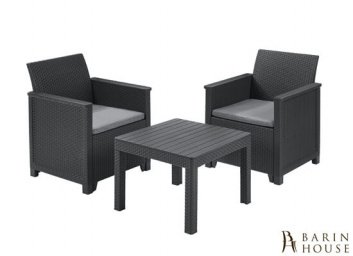 Купить Набор мебели Emma balcony set серый 212952