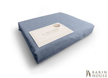 купити Натяжна простирадло U-TEK Hotel Collection Cotton Melange Blue 180532