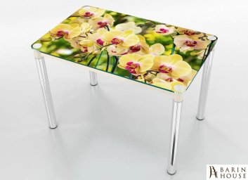 Купить Modern/beige/06/xs Стеклянный кухонный стол Modern Бежевый 296053