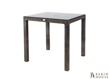 Купить Обеденный стол Wicker Dark Brown 303667