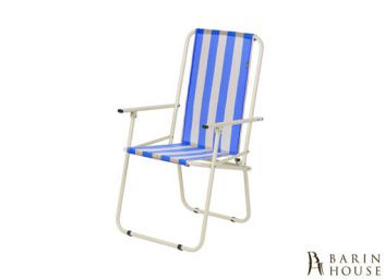 купити Стілець Дачний (жовто-блакитна смуга) 187424
