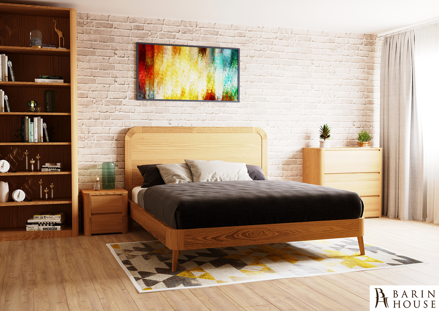 Купить Кровать Майнц (ясень) 335331 photo 1