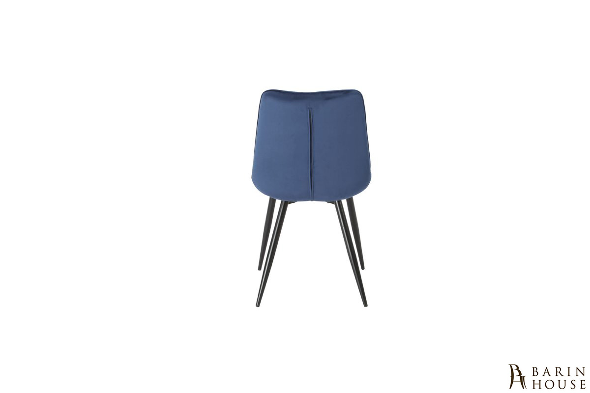 Купить Стул Intarsio Charlie черный каркас/синий 336607 photo 1