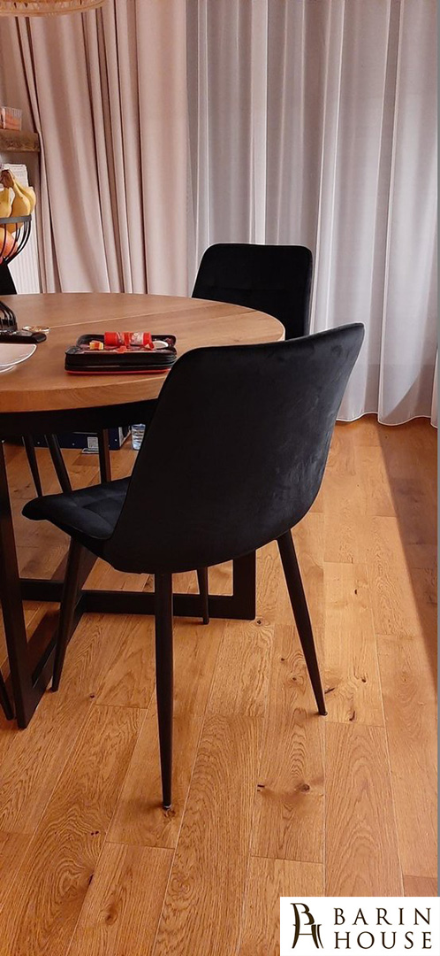 купити Стілець Chic Velvet чорний каркас/чорний 336573 photo 2