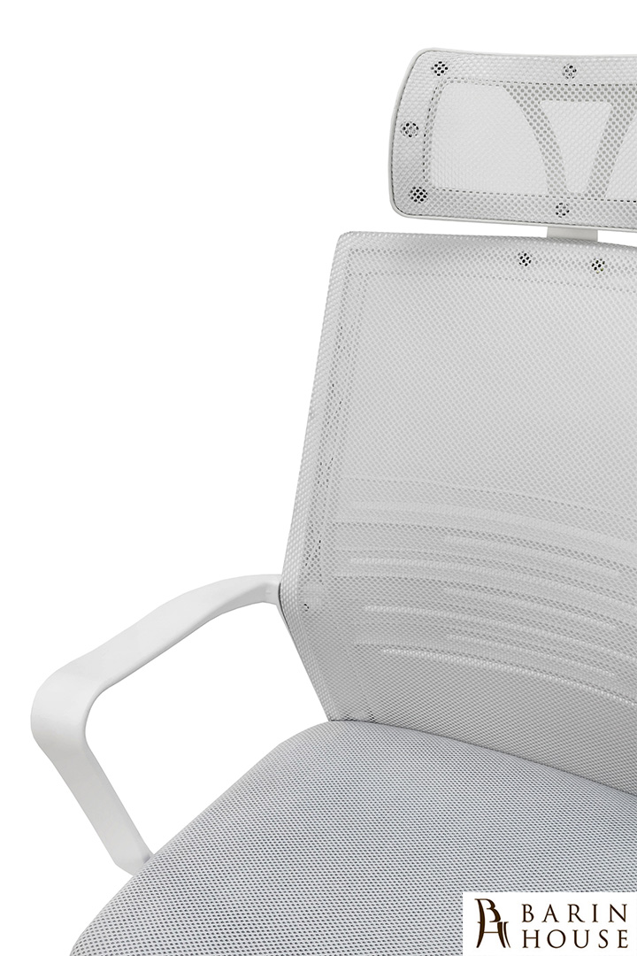 купити Стілець комп'ютерний Зум світло-сірий 337223 photo 6