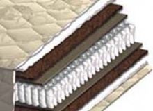 Купить Матрас Олимп NEW-Ш на блоке шахматной сборки 97715