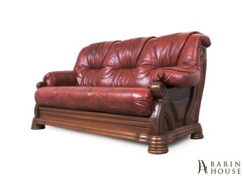 Купить Диван кожаный Кардинал тройка 263994