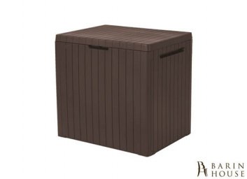 Купить Ящик для хранения City Box коричневый 205703