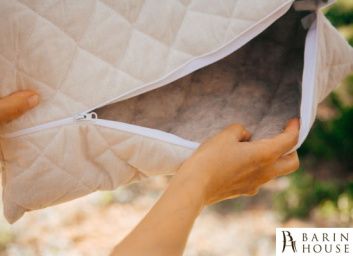 купити Чохол-наволочка (стьобаний конопляним волокном) 141619