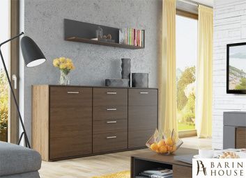 Купить Тумба 2-х дверная с 4 ящиками HARMONY 49 128481