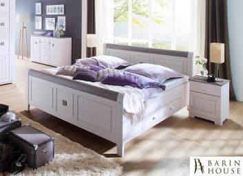 Купить Кровать Мальмё с ящиками 146138