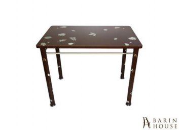Купить Кухонный стол Камилла коричневый 215442
