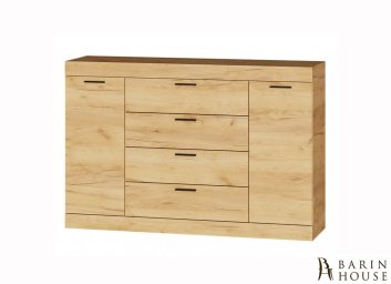 Купить Комод 8 Соната крафт золотой 271201