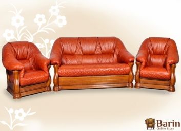 Купить Диван кожаный Маркиз 100855