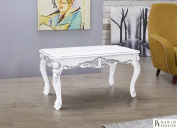 Купить Стіл журнальний Скарлет (білий+срібна патина) 304617