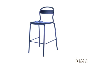 купити Барний стілець Stecca 5 Dark Blue 336945