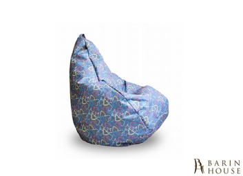 Купить Кресло груша Звезди и сердца 186551