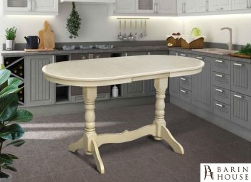 купити Стіл обідній Говерла-2 слонова кістка/золота патина 270567