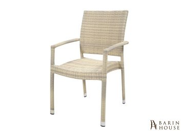 Купить Стул с подлокотниками Wicker (Beige) 304222