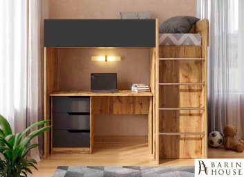 купити Ліжко-кімната № 3 зі столом тахо/графіт 274996