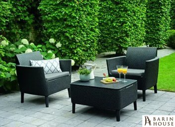 Купить Набор мебели Salemo balcony set серый 288909