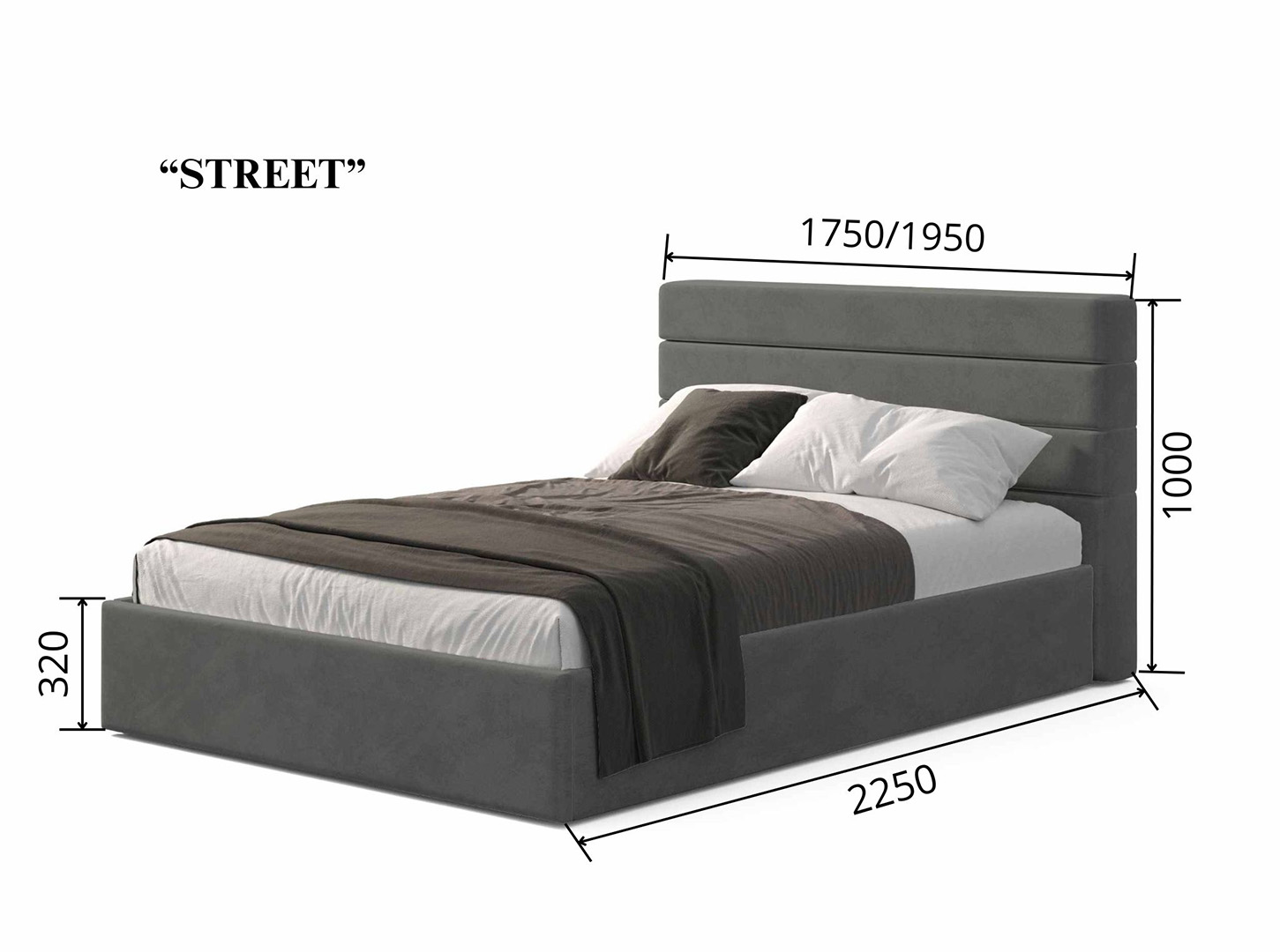 Купить Кровать двухспальная Street 332467 photo 12