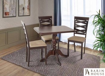 Купить Стол обеденный Моно (темный орех) 270651