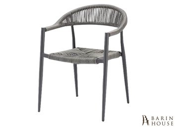 Купить Стул с подлокотниками Jonah Charcoal/Grey 314770