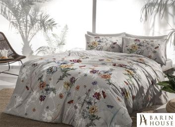 Купить Двуспальный евро комплект ТАС Lucinda Gri Сатин 165277