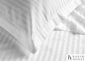 купити Постільний комплект BOSTON Jefferson Sateen white Stripe сімейний 189945