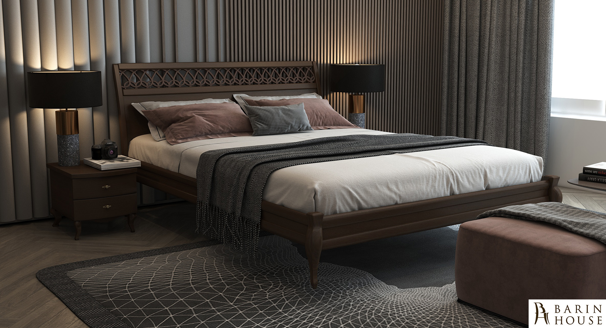 купити Ліжко Дублін декор 334997 photo 1