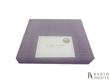 купити Простирадло натяжна U-TEK Hotel Collection Cotton Stripe Plum 30 188655