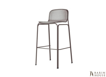 Купить Барный металлический стул Villa 3 Dark Grey 336516