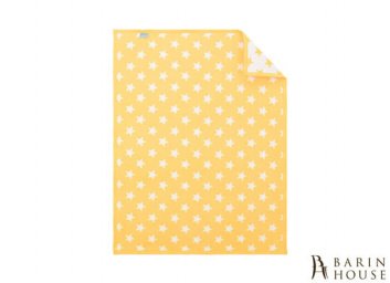 Купить Покрывало-плед BABY Звезда желтый 211074