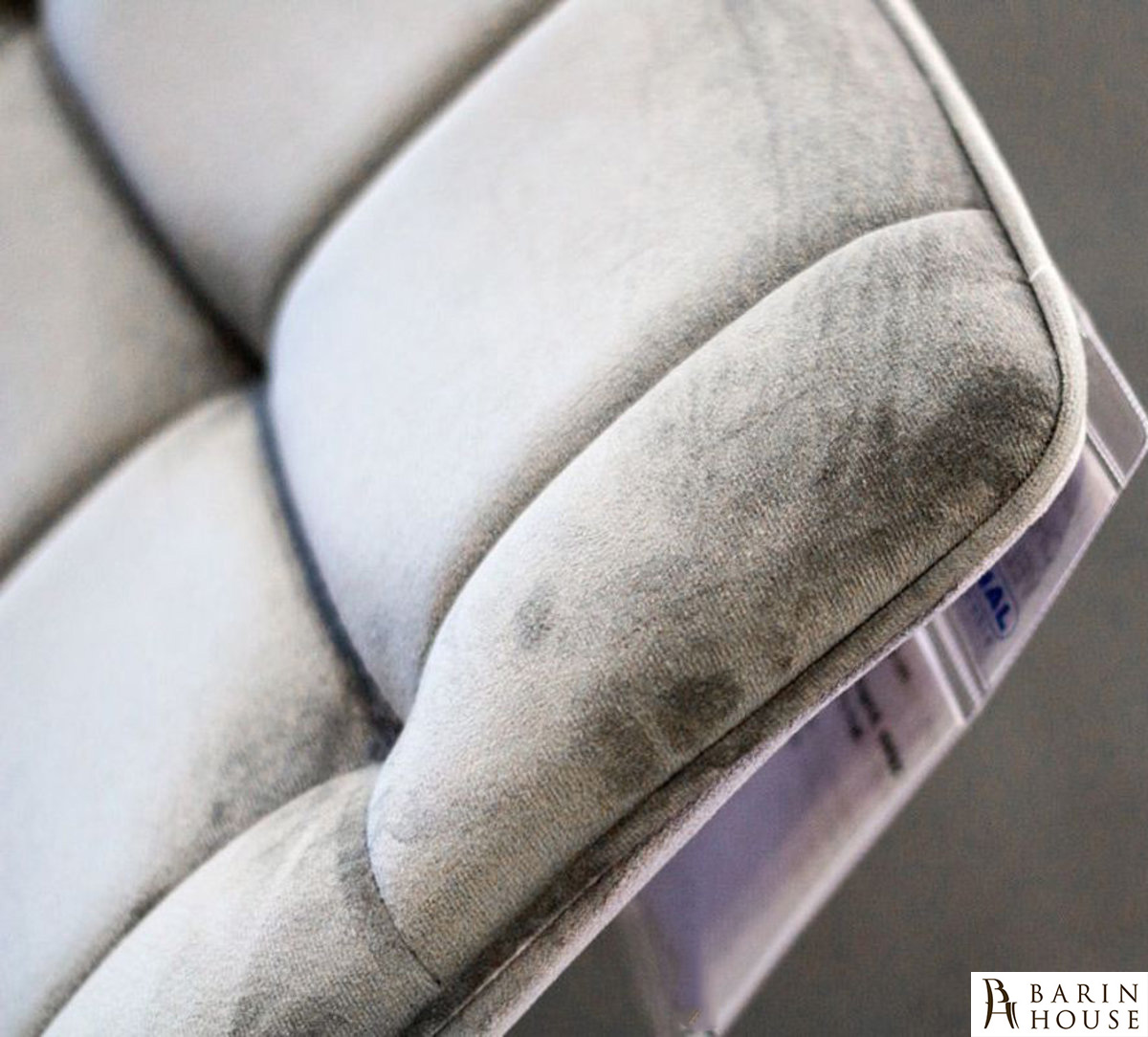 купити Стілець Chic Velvet чорний каркас/сірий 336552 photo 11